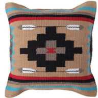 Southwestern Handwoven Aztec Pillow Covers- Assorted Colors- 18 X 18 Throw Pillow - Ranch Junkie Mercantile LLC