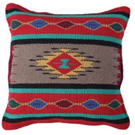 Southwestern Handwoven Aztec Pillow Covers- Assorted Colors- 18 X 18 Throw Pillow - Ranch Junkie Mercantile LLC