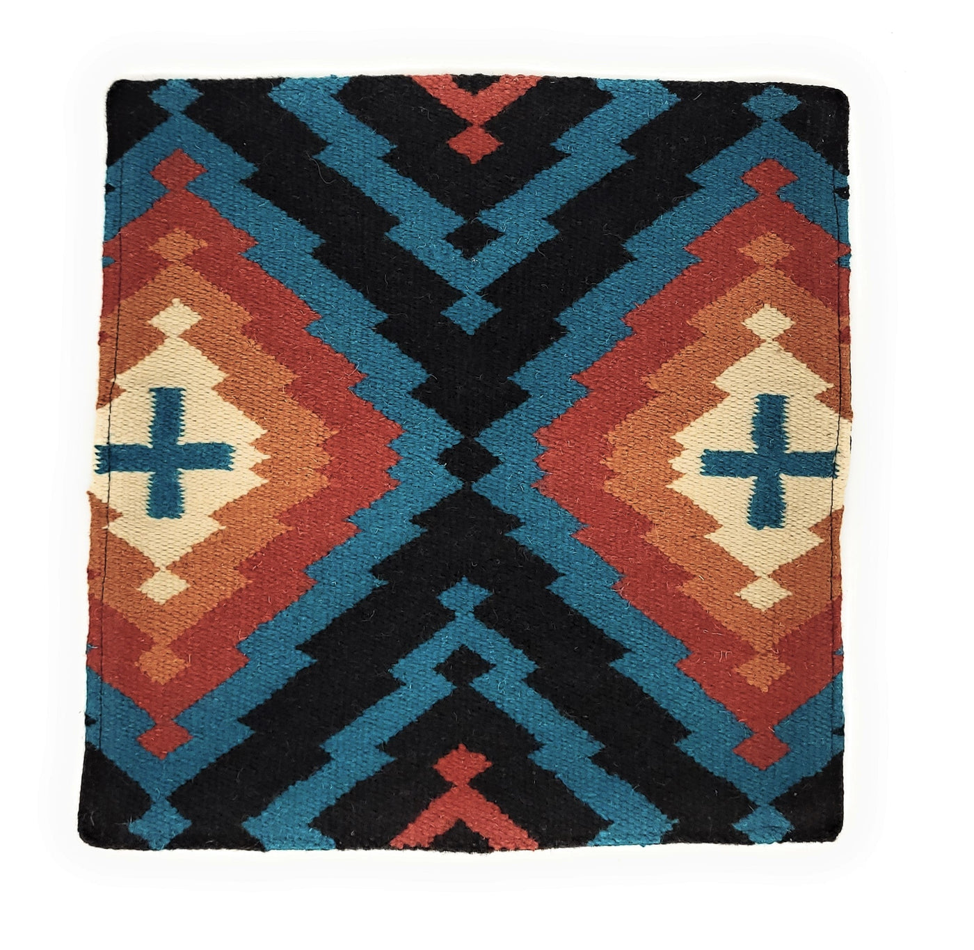 Southwestern Wool Pillow Covers- Assorted Colors- 18 X 18 Throw Pillow ...