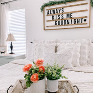 Farmhouse Wood Decorative Serving Tray- The  Willow Brooks Serving Tray- Rustic White Or Rustic Brown - Ranch Junkie Mercantile LLC
