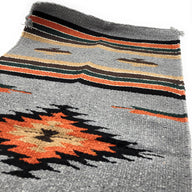 20" X 40"  The Guadalupe Southwestern Grey Rug - Ranch Junkie Mercantile LLC