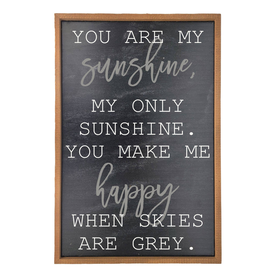12x18 You Are My Sunshine Wood Sign - Two Colors Decorative PlaquesRanch Junkie
