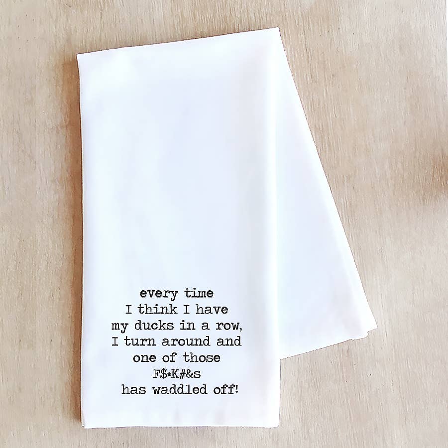 Kitchen Towels with Funny Sayings