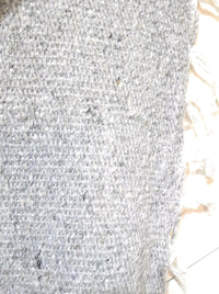 Solid Handwoven Throw Gray- Large Grey Throw Blanket - Ranch Junkie Mercantile LLC