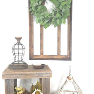 48" X 21" Farmhouse Wood Cathedral Window Arch Two Color Options- The Farmhouse Cathedral Window - Ranch Junkie Mercantile LLC