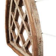 Mini Lattice Cathedral Wood Window - The Mini Lattice Cathedral - Set of 2 or Sold Individually - Ranch Junkie Mercantile LLC