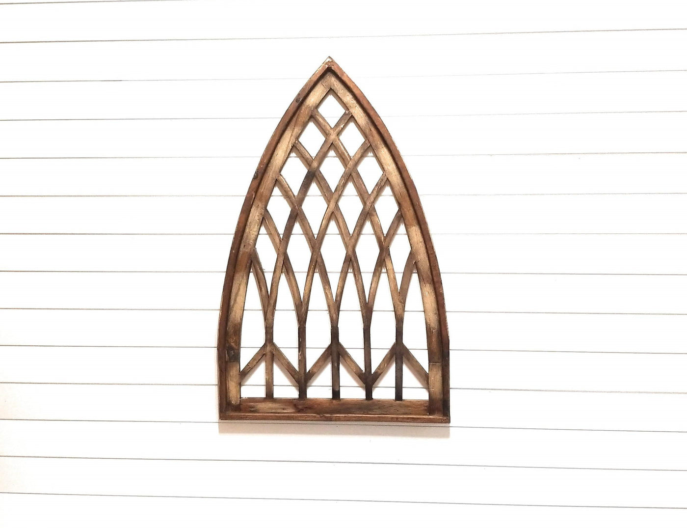 Farmhouse Wooden Wall Window Arch Wood Window Whispering Pines - Ranch Junkie Mercantile LLC