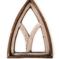 Mini Cathedral Wood Window - The Mini Cathedral- 2 Colors - Buy 1 or A Set of 2 Available - Ranch Junkie Mercantile LLC