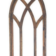48" X 21" Farmhouse Wood Cathedral Window Arch Two Color Options- The Farmhouse Cathedral Window - Ranch Junkie Mercantile LLC