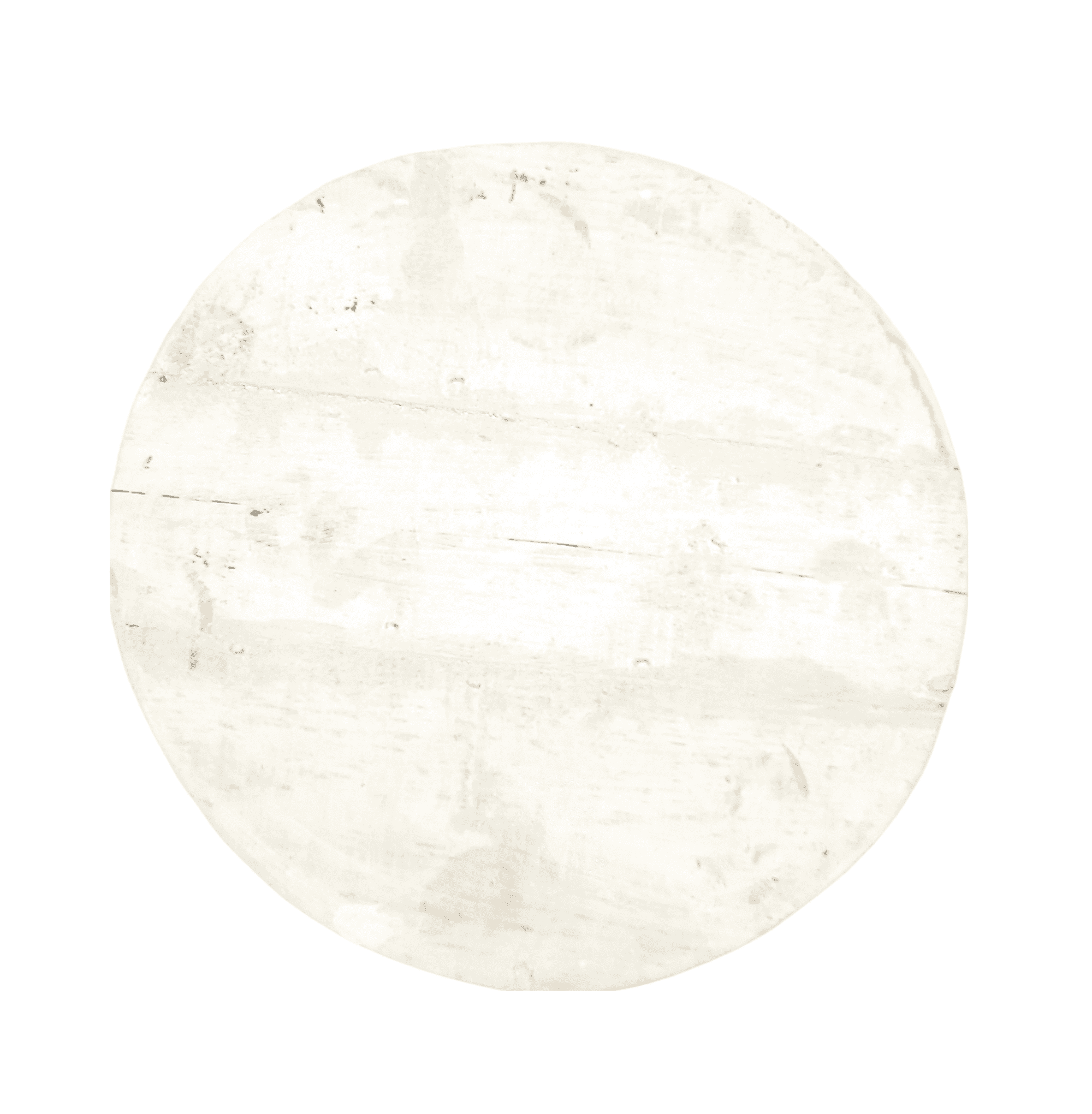 Large Wood Rustic White Riser - Handcrafted From 100% Wood + Decorative Wood Beads - Ranch Junkie Mercantile LLC